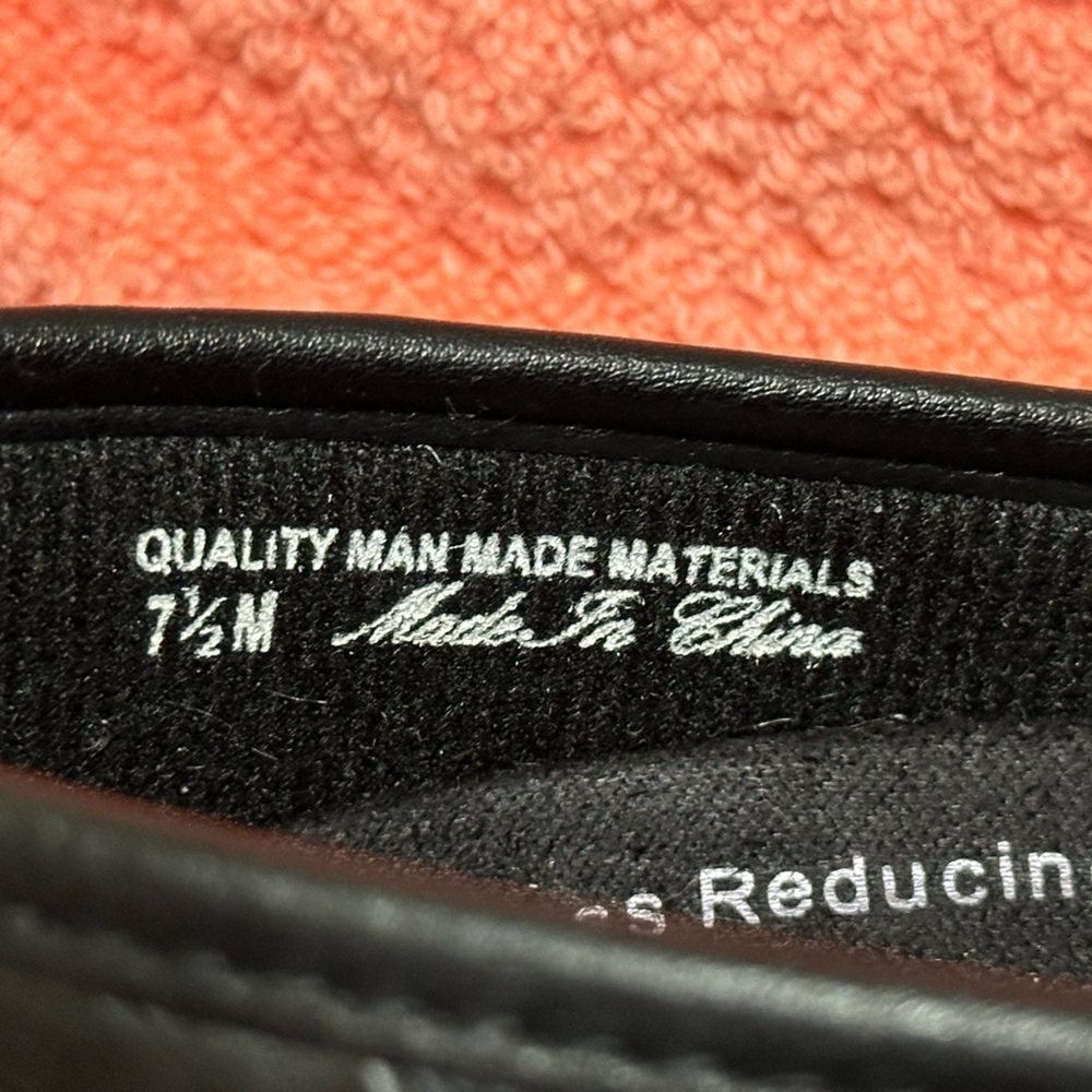 Easy Street Black Mules with Embossed Design - Picture 6 of 6